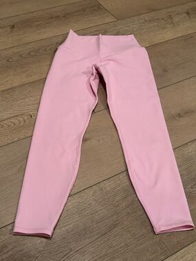 ALO Yoga Light Pink High-Waist Leggings